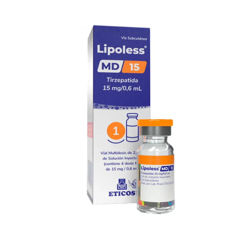 Lipoless MD 15 — Tirzepatida 15 mg/0,6 mL