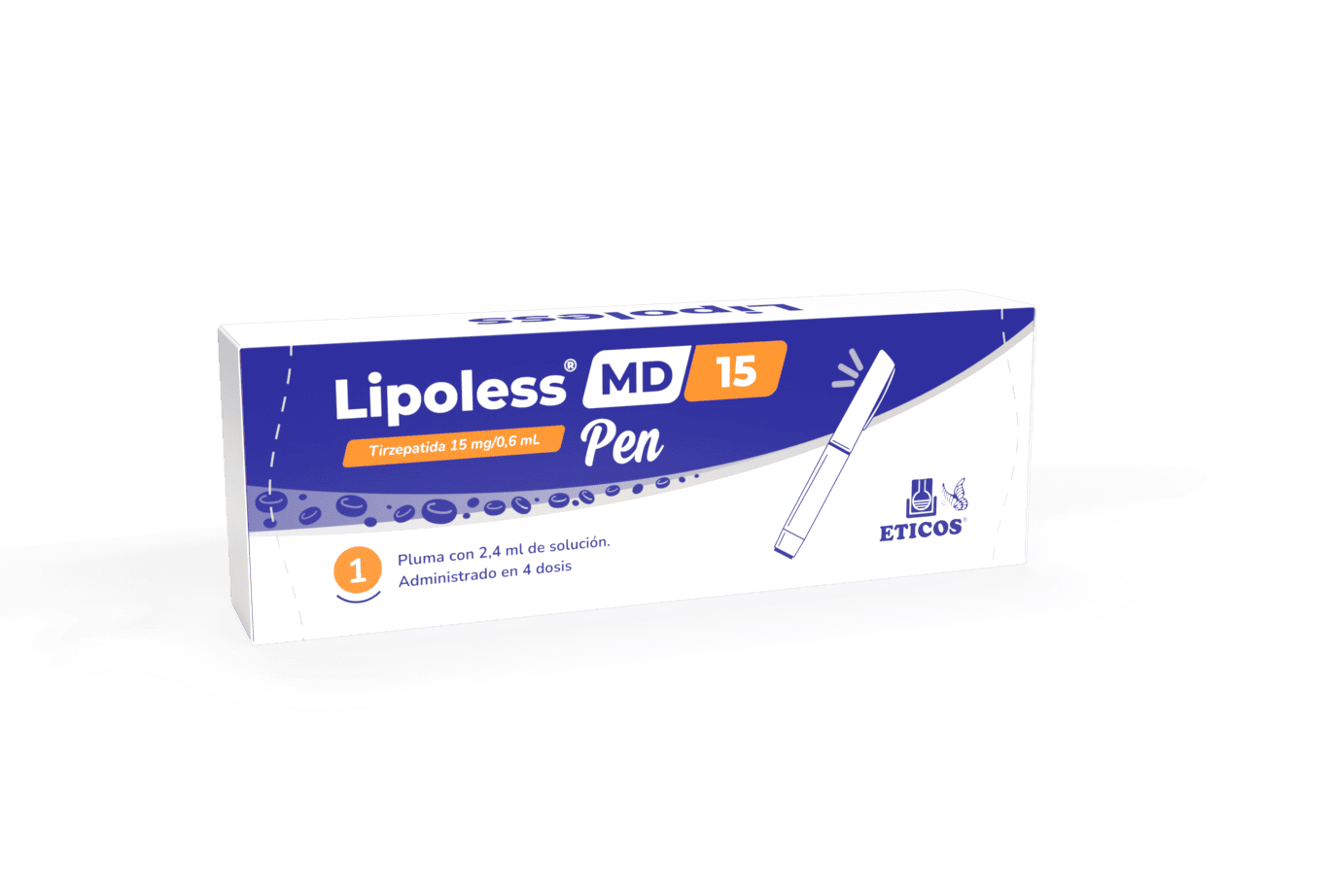 Lipoless MD Pen 15 — Tirzepatida 15 mg/0,6 mL
