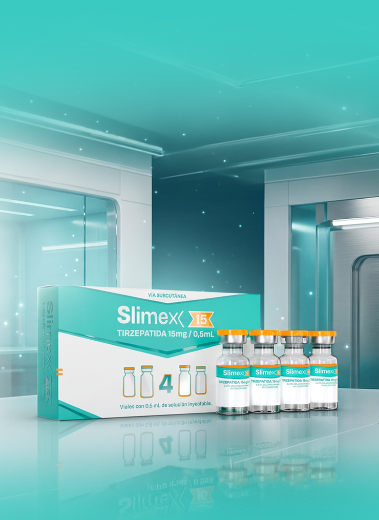 Slimex 15 — Tirzepatida 15 mg/0,5 mL