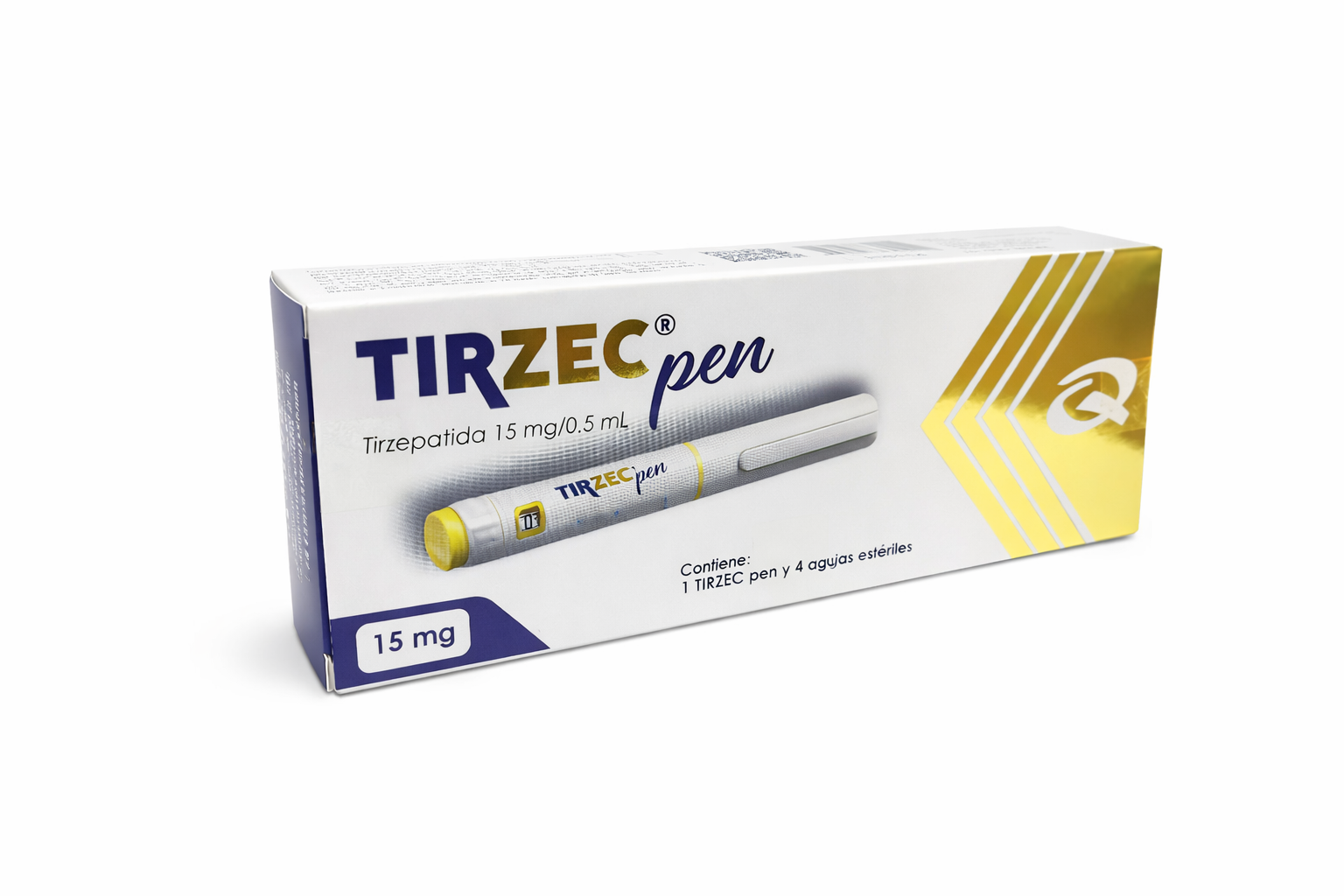 Tirzec Pen 15 — Tirzepatida 15 mg/0,5 mL
